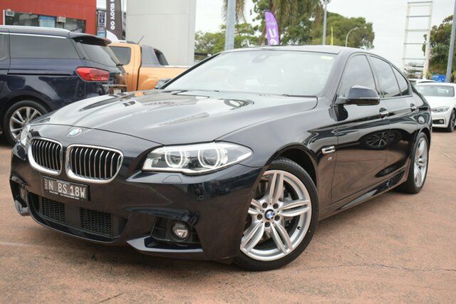 Used BMW 535d F10 MY15 Luxury Line Brookvale, 2015 BMW 535d F10 MY15 Luxury Line Black 8 Speed Automatic Sedan