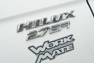 2004 Toyota Hilux RZN149R MY04 4x2 White 5 Speed Manual Utility