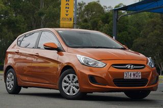 2016 Hyundai Accent RB3 MY16 Active Orange 6 Speed Constant Variable Hatchback