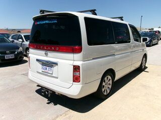 2006 Nissan Elgrand E51 Highway Star White 5 Speed Automatic Wagon