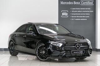 2022 Mercedes-Benz A-Class V177 802+052MY A250 DCT 4MATIC Cosmos Black 7 Speed.