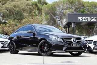 2013 Mercedes-Benz E-Class C207 MY13 E250 7G-Tronic + Black 7 Speed Sports Automatic Coupe.