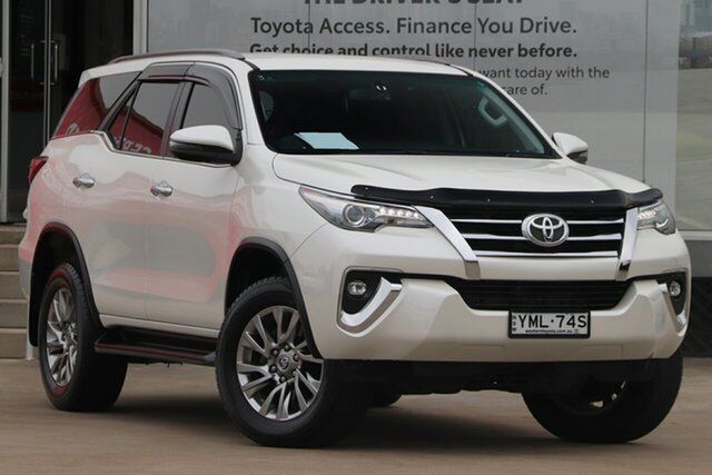 Pre-Owned Toyota Fortuner GUN156R Crusade Guildford, 2018 Toyota Fortuner GUN156R Crusade Crystal Pearl 6 Speed Automatic Wagon