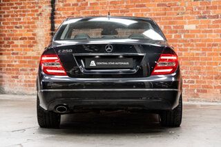 2013 Mercedes-Benz C-Class W204 MY13 C250 7G-Tronic + Avantgarde Magnetite Black 7 Speed