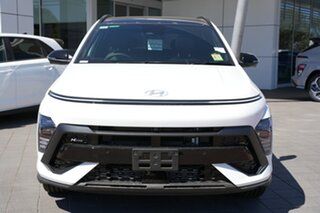 2023 Hyundai Kona SX2.V1 MY24 Premium AWD N Line Atlas White 8 Speed Sports Automatic Wagon