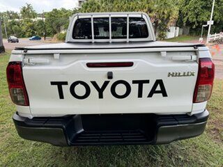 2017 Toyota Hilux GUN126R SR Double Cab Glacier White 6 Speed Automatic Dual Cab