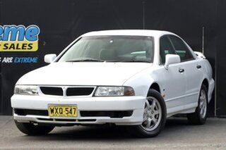 2000 Mitsubishi Magna TH Executive White 4 Speed Automatic Sedan.