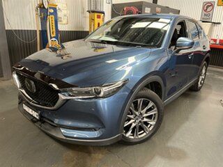 2019 Mazda CX-5 MY19 (KF Series 2) Akera (4x4) Blue 6 Speed Automatic Wagon.
