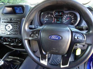 2013 Ford Ranger PX XL 2.2 Hi-Rider (4x2) Blue 6 Speed Manual Crew Cab Pickup