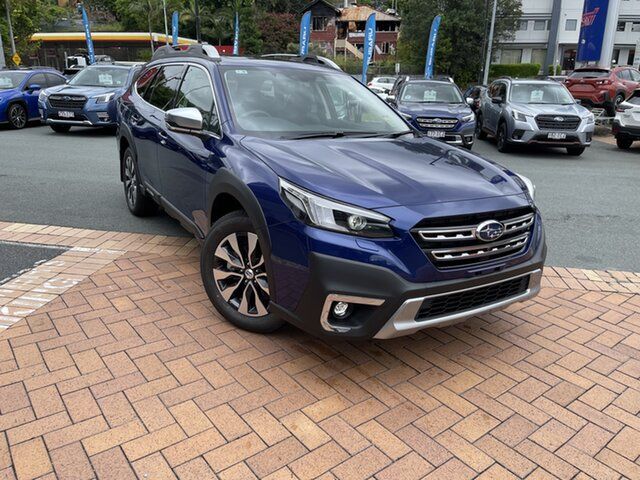 New Subaru Outback B7A MY24 AWD Touring CVT Newstead, 2023 Subaru Outback B7A MY24 AWD Touring CVT Sapphire Blue - Black Trim 8 Speed Constant Variable