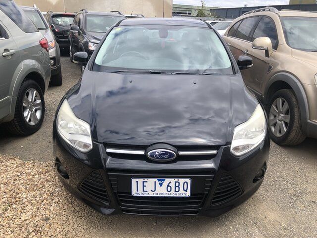 Used Ford Focus LW MK2 MY14 Trend Hoppers Crossing, 2014 Ford Focus LW MK2 MY14 Trend Black 6 Speed Automatic Hatchback
