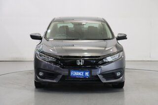 2017 Honda Civic 10th Gen MY17 RS Grey 1 Speed Constant Variable Sedan.