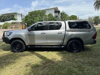 2016 Toyota Hilux GUN126R SR Double Cab Silver Sky 6 Speed Sports Automatic Utility