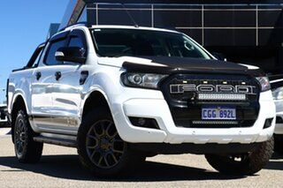 2018 Ford Ranger PX MkII 2018.00MY FX4 Double Cab White 6 Speed Sports Automatic Utility.