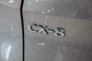 2023 Mazda CX-8 KG2W2A G25 SKYACTIV-Drive FWD Asaki Silver 6 Speed Sports Automatic Wagon