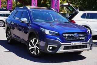 2022 Subaru Outback B7A MY22 AWD Touring CVT Blue 8 Speed Constant Variable Wagon.