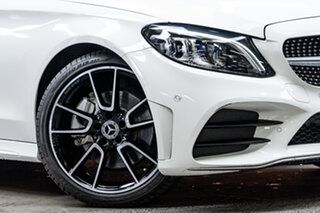 2023 Mercedes-Benz C-Class C205 803+053MY C300 9G-Tronic Polar White 9 Speed Sports Automatic Coupe