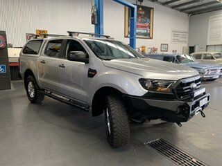 2018 Ford Ranger PX MkII MY18 XL 2.2 (4x4) Silver 6 Speed Automatic Crew Cab Chassis