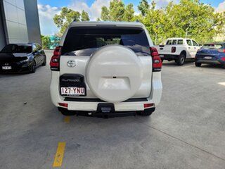 2018 Toyota Landcruiser Prado GDJ150R VX White 6 Speed Sports Automatic Wagon