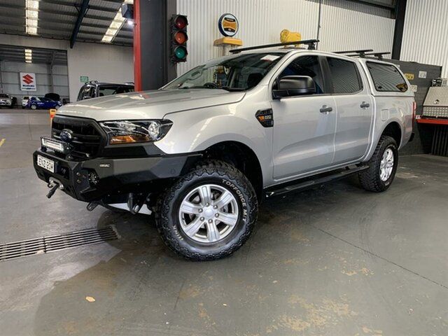 Used Ford Ranger PX MkII MY18 XL 2.2 (4x4) McGraths Hill, 2018 Ford Ranger PX MkII MY18 XL 2.2 (4x4) Silver 6 Speed Automatic Crew Cab Chassis
