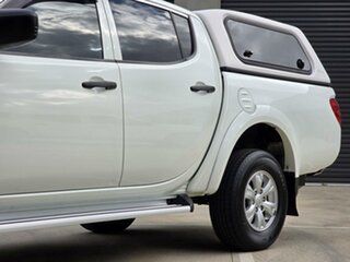 2014 Mitsubishi Triton MN MY15 GLX Double Cab 4x2 White 4 Speed Sports Automatic Utility