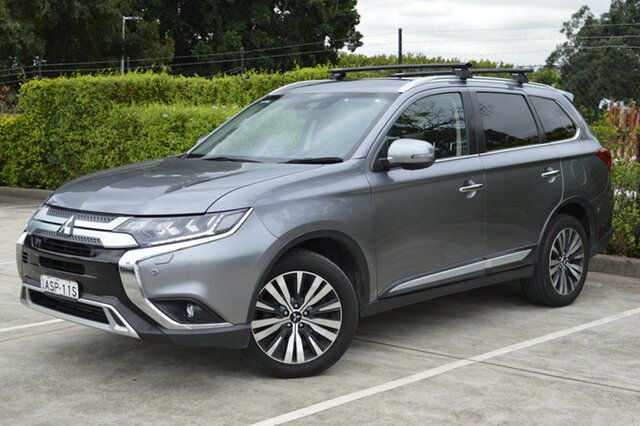 Used Mitsubishi Outlander ZL MY19 Exceed AWD Maitland, 2019 Mitsubishi Outlander ZL MY19 Exceed AWD Grey 6 Speed Sports Automatic Wagon