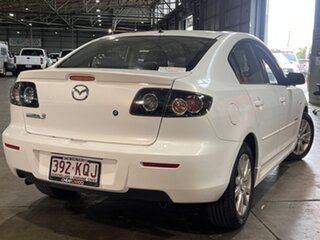 2007 Mazda 3 BK10F2 MZR-CD White 6 Speed Manual Sedan