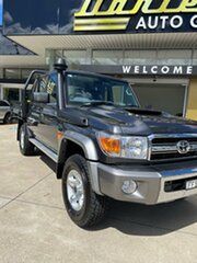 2023 Toyota Landcruiser GXL Graphite Manual Dual Cab Chassis