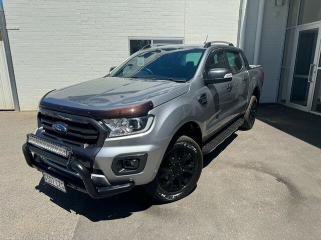 Used Ford Ranger PX MkIII 2021.25MY Wildtrak Elizabeth, 2021 Ford Ranger PX MkIII 2021.25MY Wildtrak Silver 10 Speed Sports Automatic Double Cab Pick Up