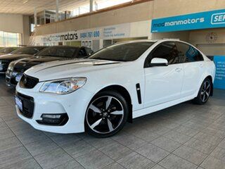 2017 Holden Commodore VF II MY17 SV6 White 6 Speed Sports Automatic Sedan.