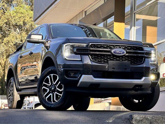 Used Ford Ranger PY 2022MY Sport Clare, 2022 Ford Ranger PY 2022MY Sport Grey 10 Speed Sports Automatic Double Cab Pick Up
