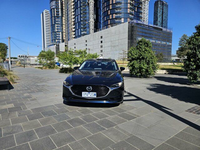 Used Mazda 3 BP2SLA G25 SKYACTIV-Drive GT South Melbourne, 2019 Mazda 3 BP2SLA G25 SKYACTIV-Drive GT Blue 6 Speed Sports Automatic Sedan