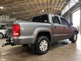 2014 Volkswagen Amarok 2H MY15 TDI420 4MOTION Perm Core Grey 8 Speed Automatic Cab Chassis