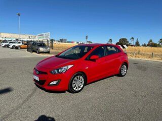 2012 Hyundai i30 GD Active Red 6 Speed Automatic Hatchback.