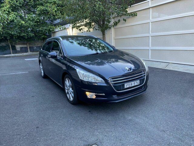 Used Peugeot 508 Allure Touring Zetland, 2012 Peugeot 508 Allure Touring Grey 6 Speed Sports Automatic Wagon