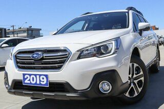 2019 Subaru Outback B6A MY19 2.0D CVT AWD White 7 Speed Constant Variable Wagon.