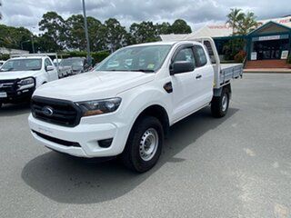 2019 Ford Ranger PX MkIII 2020.25MY XL Hi-Rider White 6 speed Automatic Super Cab Chassis.