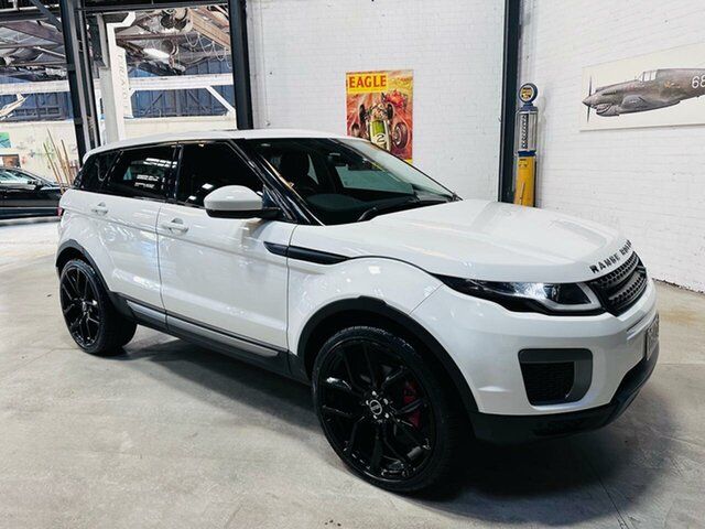 Used Land Rover Range Rover Evoque L538 MY16.5 TD4 150 SE Port Melbourne, 2016 Land Rover Range Rover Evoque L538 MY16.5 TD4 150 SE White 9 Speed Sports Automatic Wagon