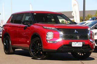 2023 Mitsubishi Outlander ZM MY23 LS 2WD Black Edition Red Diamond 8 Speed Constant Variable Wagon.