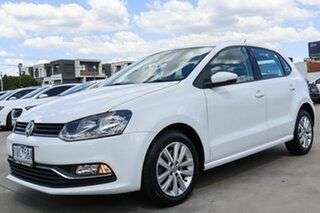 2016 Volkswagen Polo 6R MY16 81TSI DSG Comfortline White 7 Speed Sports Automatic Dual Clutch