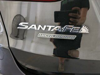 2016 Hyundai Santa Fe DM3 MY17 Highlander Black 6 Speed Sports Automatic Wagon