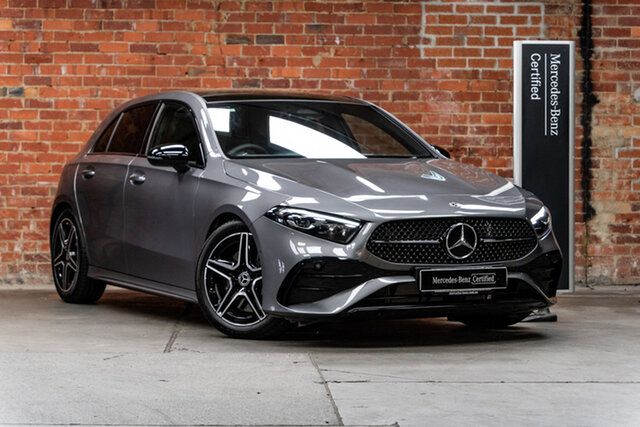 Certified Pre-Owned Mercedes-Benz A-Class Mulgrave, 2023 Mercedes-Benz A-Class Mountain Grey Hatchback