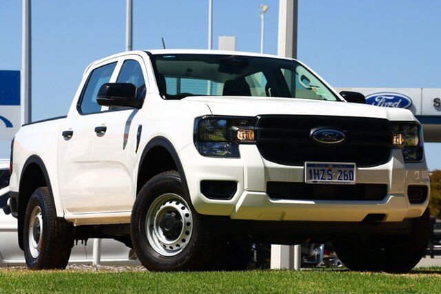 Used Ford Ranger PY 2023.50MY XL Rockingham, 2023 Ford Ranger PY 2023.50MY XL Arctic White 6 Speed Sports Automatic Double Cab Pick Up