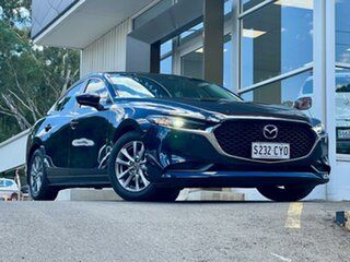 2019 Mazda 3 BP2S7A G20 SKYACTIV-Drive Pure Blue 6 Speed Sports Automatic Sedan.