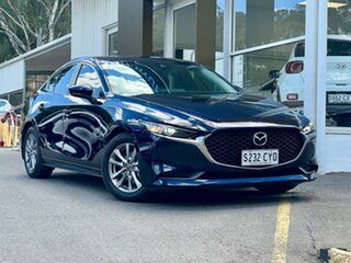 2019 Mazda 3 BP2S7A G20 SKYACTIV-Drive Pure Blue 6 Speed Sports Automatic Sedan.