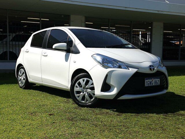 Used Toyota Yaris NCP130R Ascent Victoria Park, 2019 Toyota Yaris NCP130R Ascent White 4 Speed Automatic Hatchback