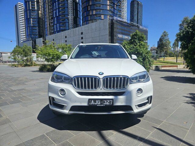 Used BMW X5 F15 sDrive25d South Melbourne, 2016 BMW X5 F15 sDrive25d White 8 Speed Automatic Wagon