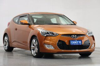 2014 Hyundai Veloster FS3 + Coupe D-CT Vitamin C 6 Speed Sports Automatic Dual Clutch Hatchback.
