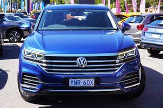 2019 Volkswagen Touareg CR MY19 190TDI Tiptronic 4MOTION Launch Edition Reef Blue Metallic 8 Speed.