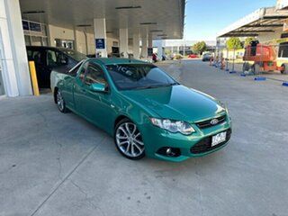 2012 Ford Falcon FG MkII XR6 Ute Super Cab Limited Edition Green 6 Speed Sports Automatic Utility.